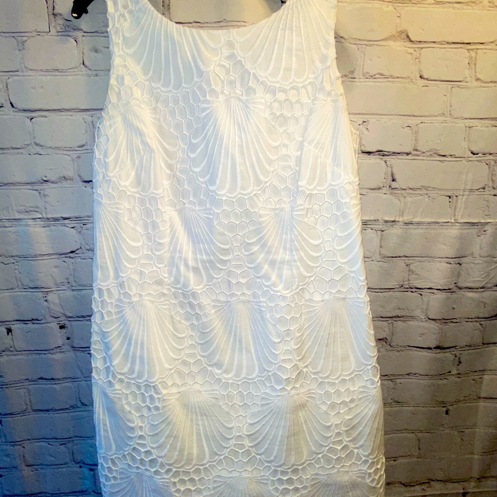 Lilly Pulitzer white mini dress